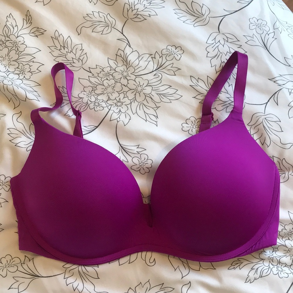 Pink Calvin Klein push up bra 34D